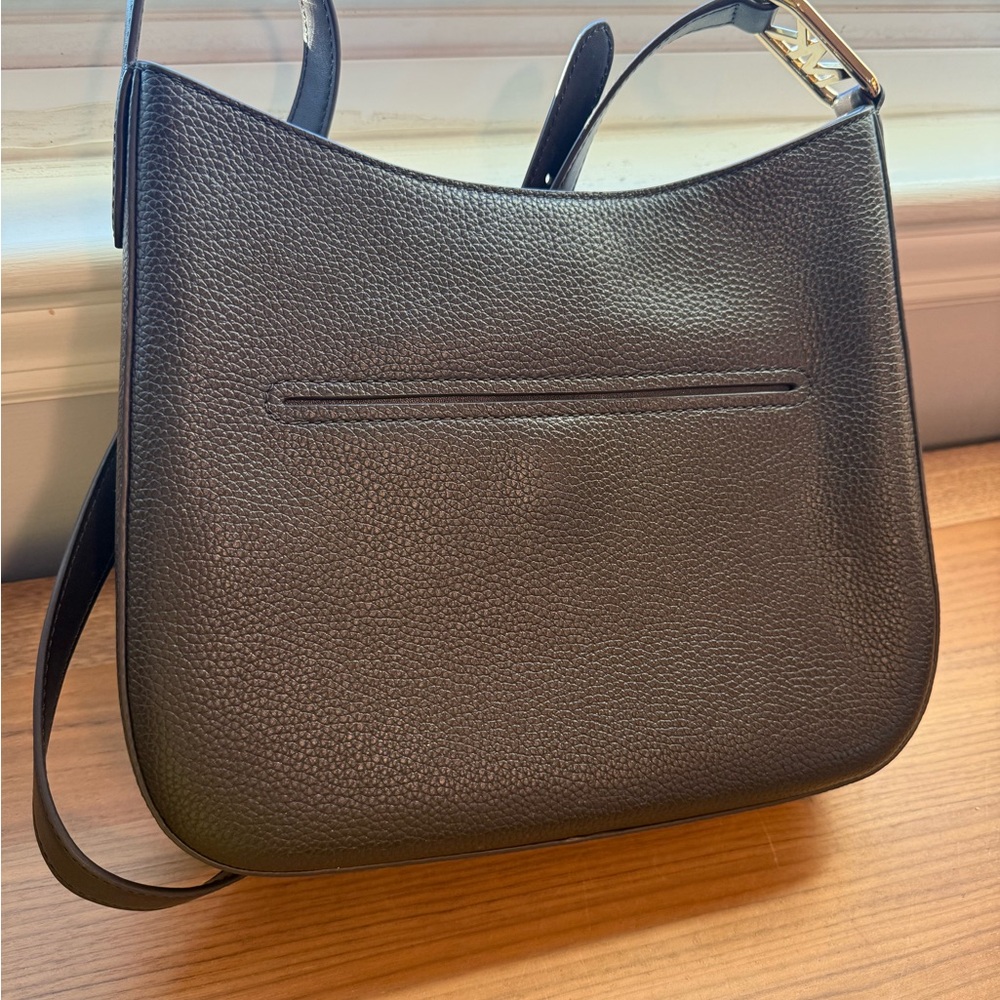Michael Kors Brown Pebbled Shoulder Bag - Picture 5 of 15